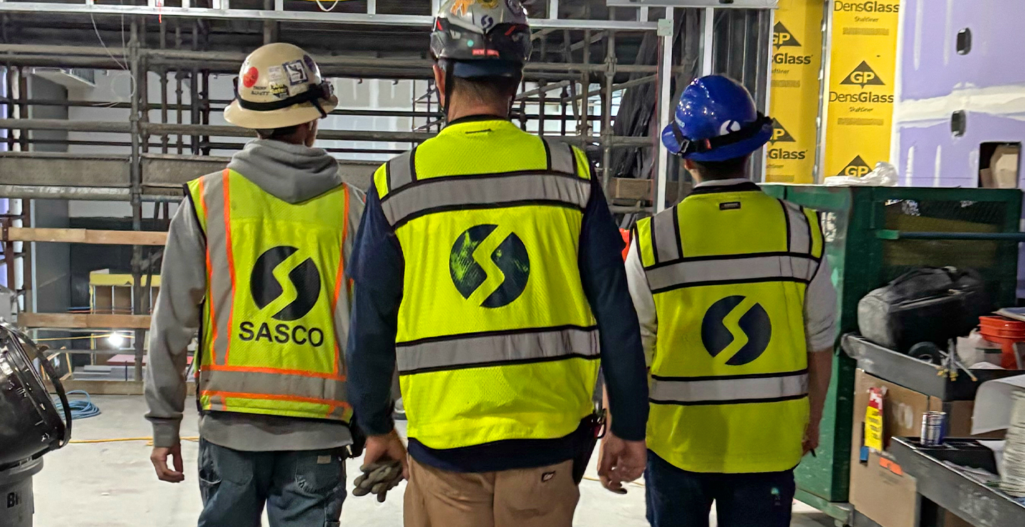 Team On Site Walking